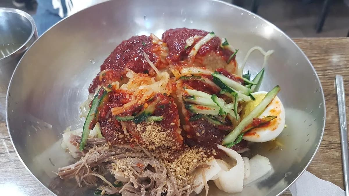 釜山ミルミョン（小麦冷麺） 2