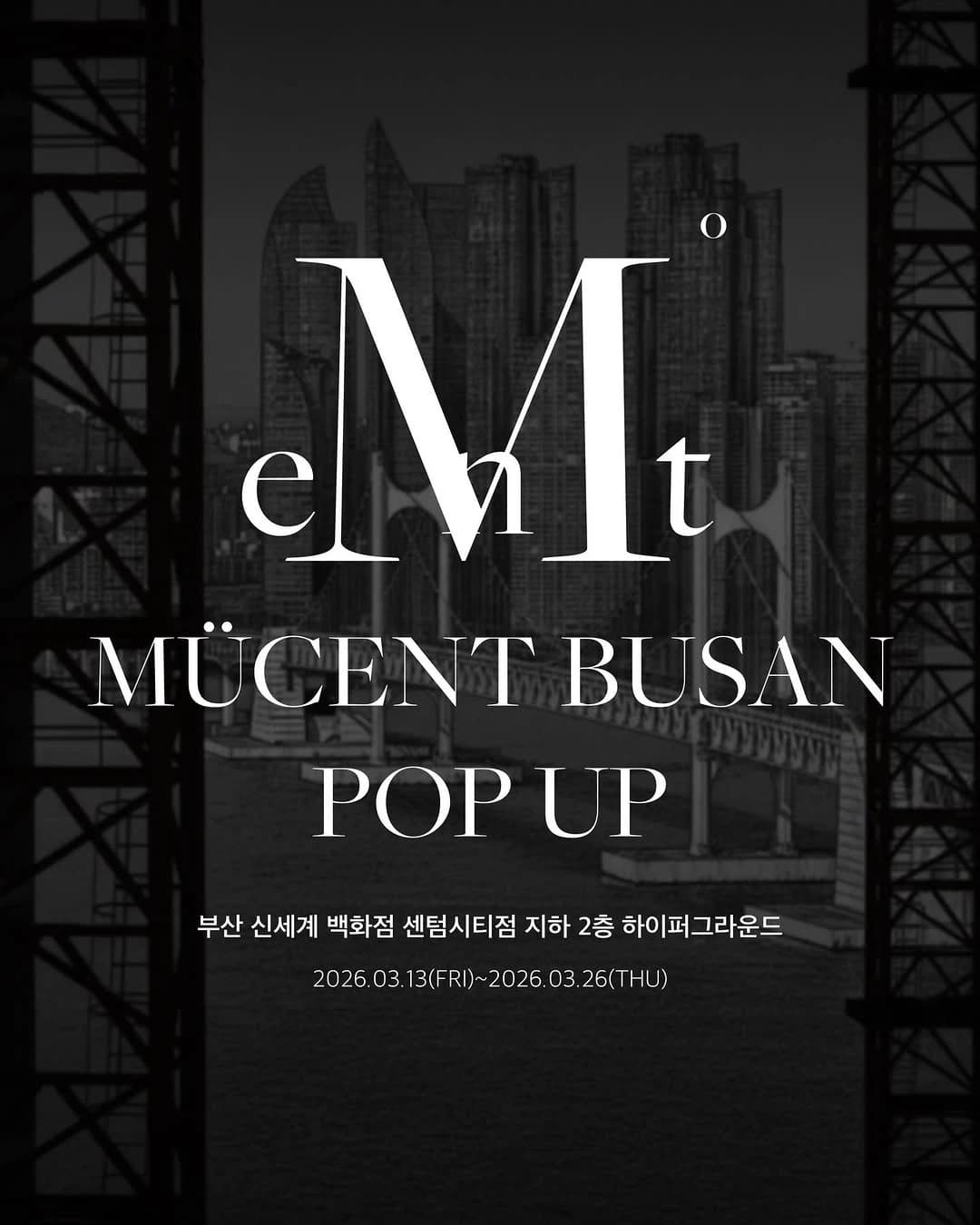 Muscent 釜山快闪店 1