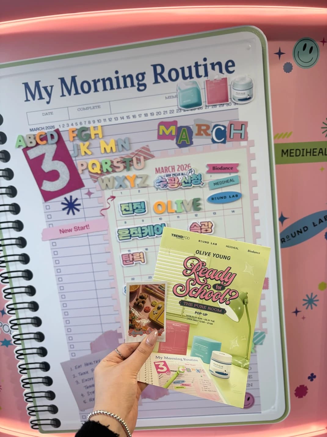 READY FOR SCHOOL? at TrendPod by Olive Young Hongdae 4