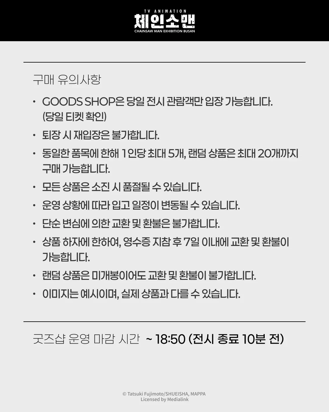 Chainsaw Man Exhibition - Busan 13