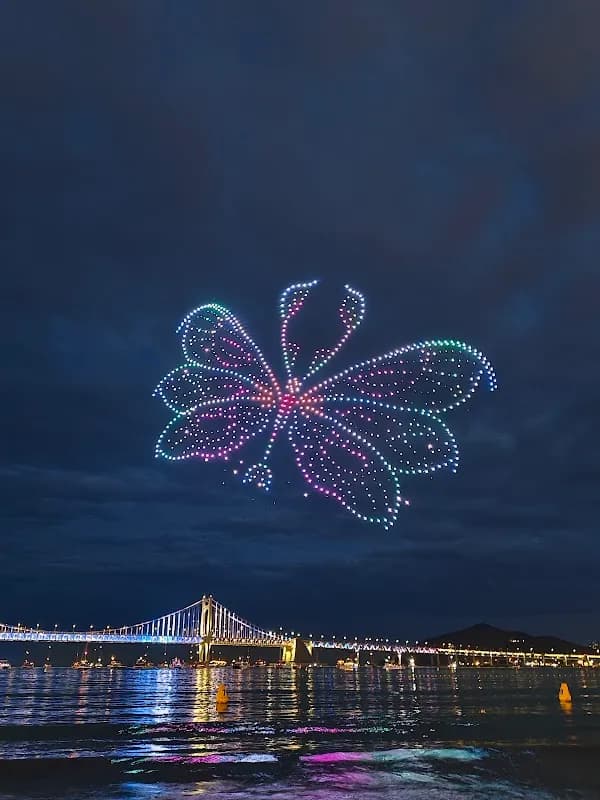 Gwangalli M Drone Light Show 2