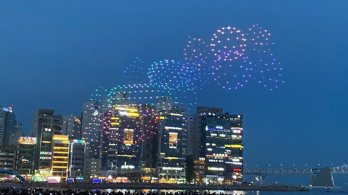 Gwangalli M Drone Light Show 4